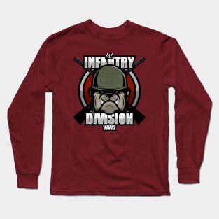 WW2 1st Infantry Division Long Sleeve T-Shirt